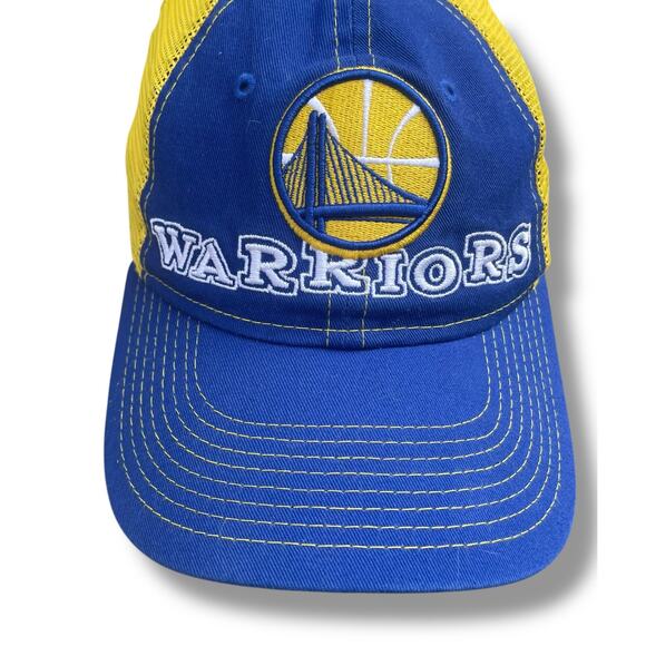 Golden State Warriors Youth Hat Basketball NBA Cap Kid New Era 9Twenty Adjust - Picture 13 of 14